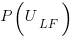 P(U_LF)
